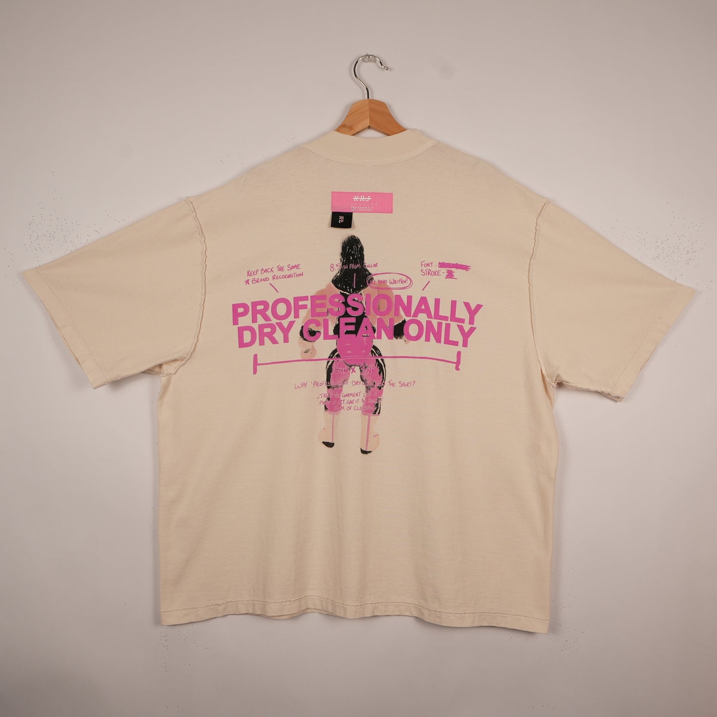 KRJ “Professionally Dry Clean Only” Tee (XL)