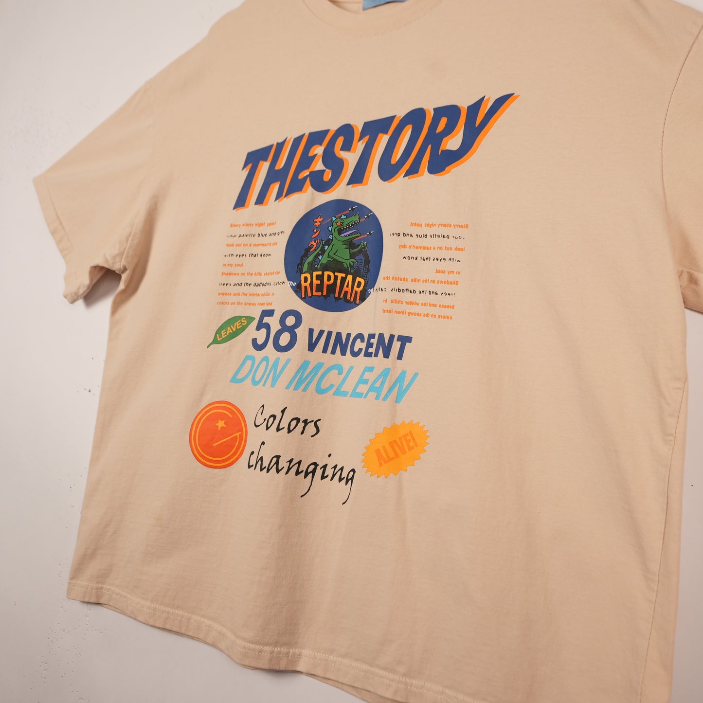 ActorWet “The Story / Reptar” Tee (XL)