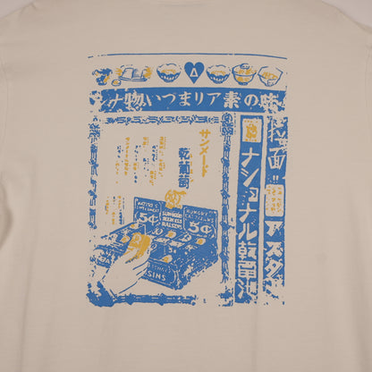 Aelfric Eden “Blue Label Japanese Graphic” Tee (L)