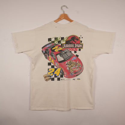 Vintage 1997 Jurassic Park “The Ride” Racing Tee