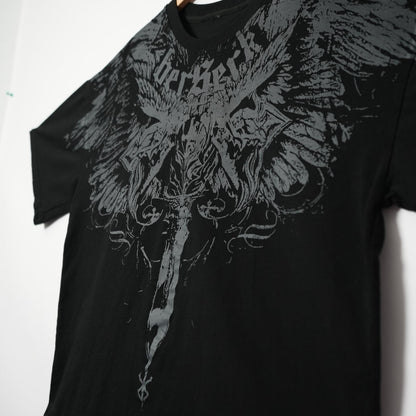 BERSERK “FALLEN HAWK” GOTHIC TEE (XL-XXL)