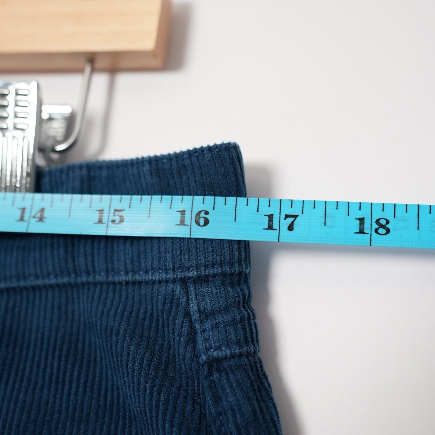 Unbranded Blue Corduroy Skate Pants (32x30, Skated In)