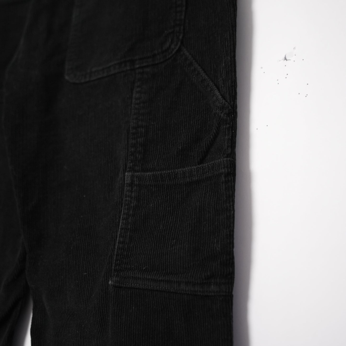 Unbranded Black Corduroy Skate Pants (32x30, Skated In)