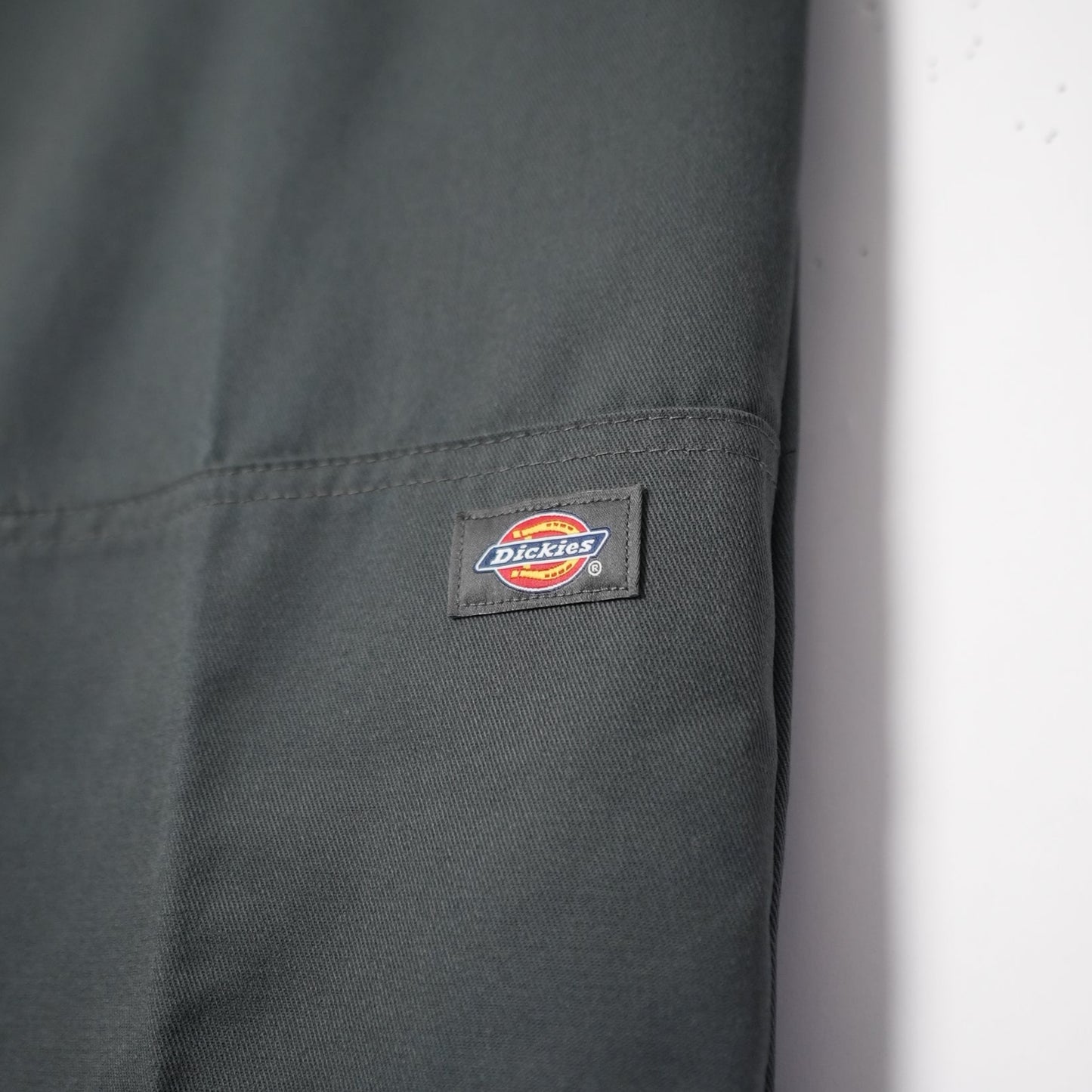 Dickies Charcoal Double Knee Pants (32x30, Skated In)