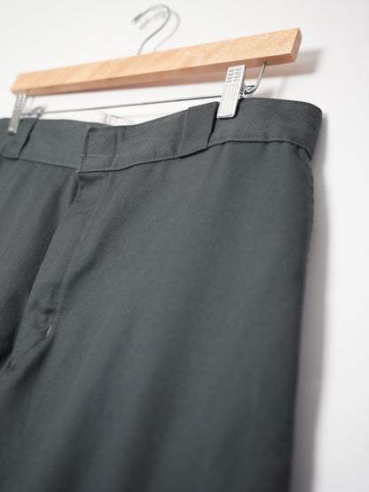 Dickies Charcoal Double Knee Pants (32x30, Skated In)