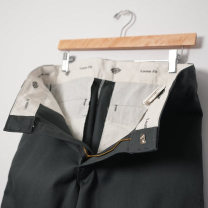Dickies Charcoal Double Knee Pants (32x30, Skated In)