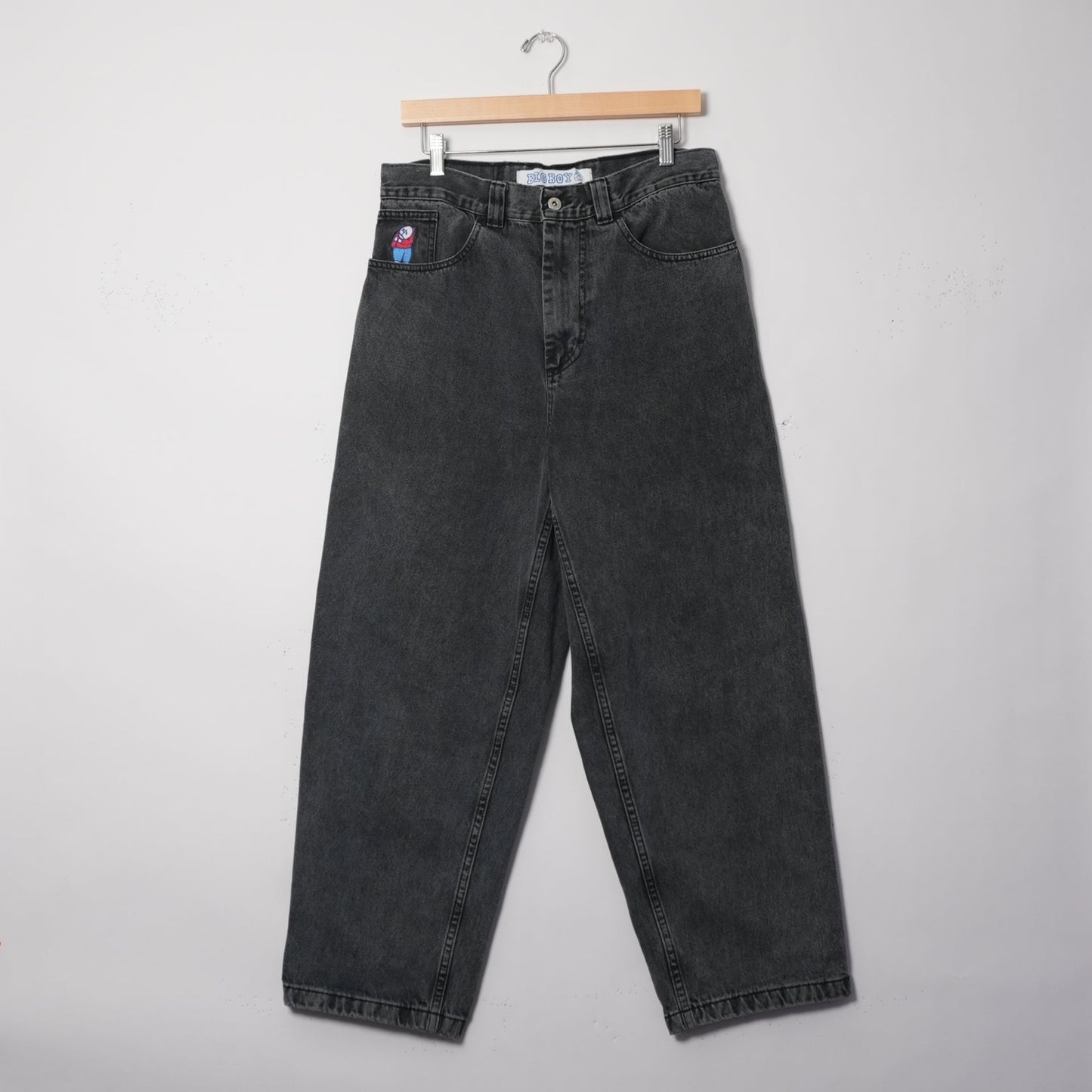 Polar Big Boy Dark Wash Jeans (Small, Skated In)