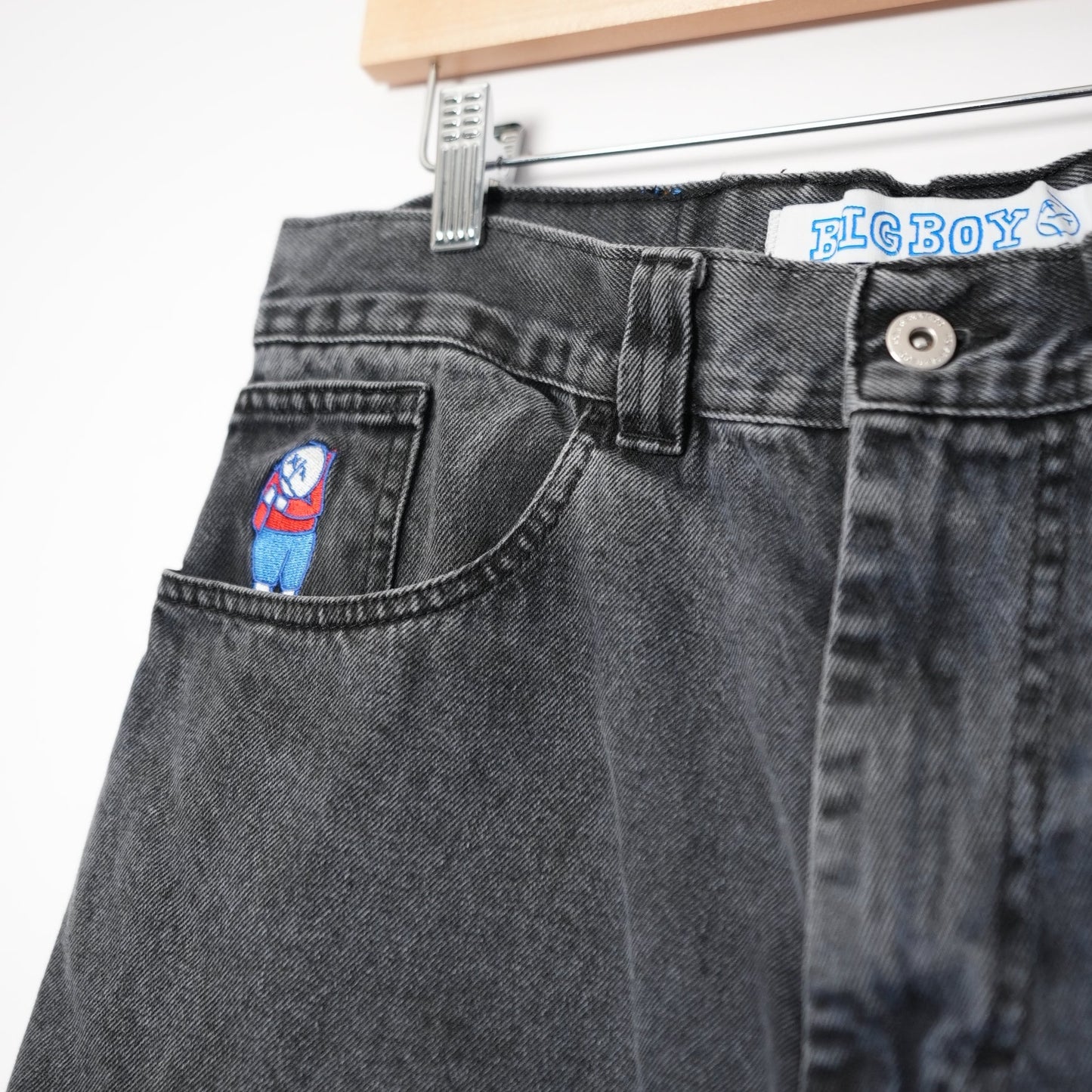 Polar Big Boy Dark Wash Jeans (Small, Skated In)