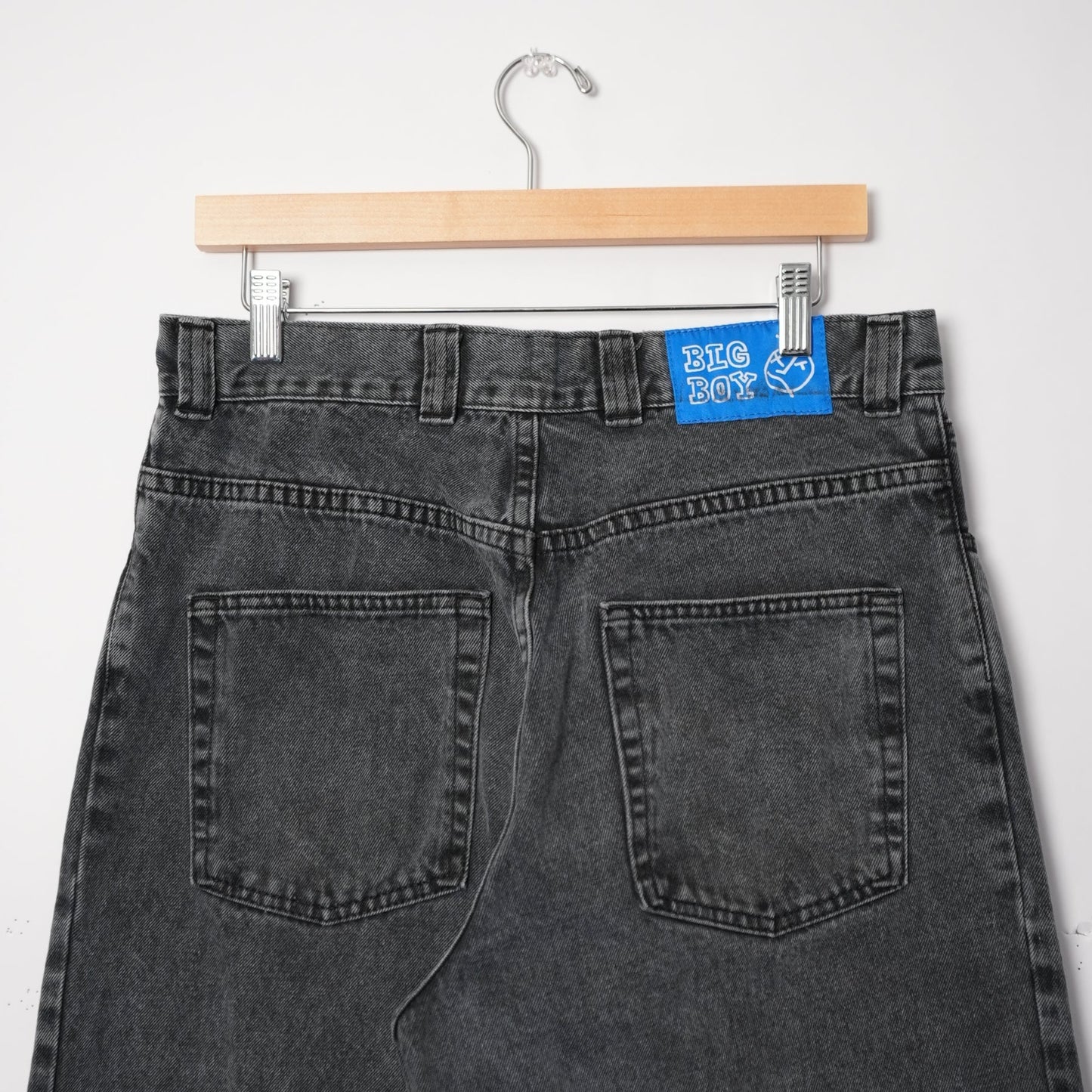Polar Big Boy Dark Wash Jeans (Small, Skated In)