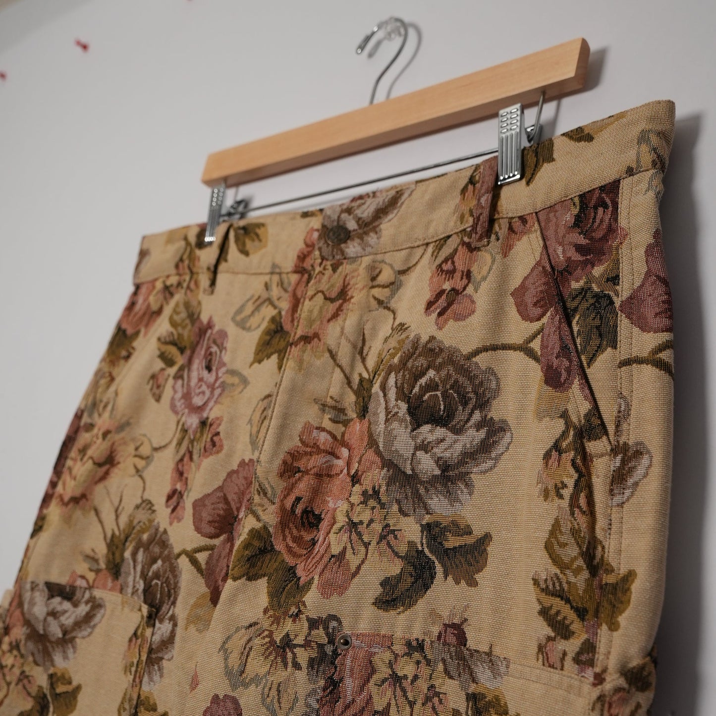 Maison Article Floral Tapestry Work Pants (XL / Never Worn)