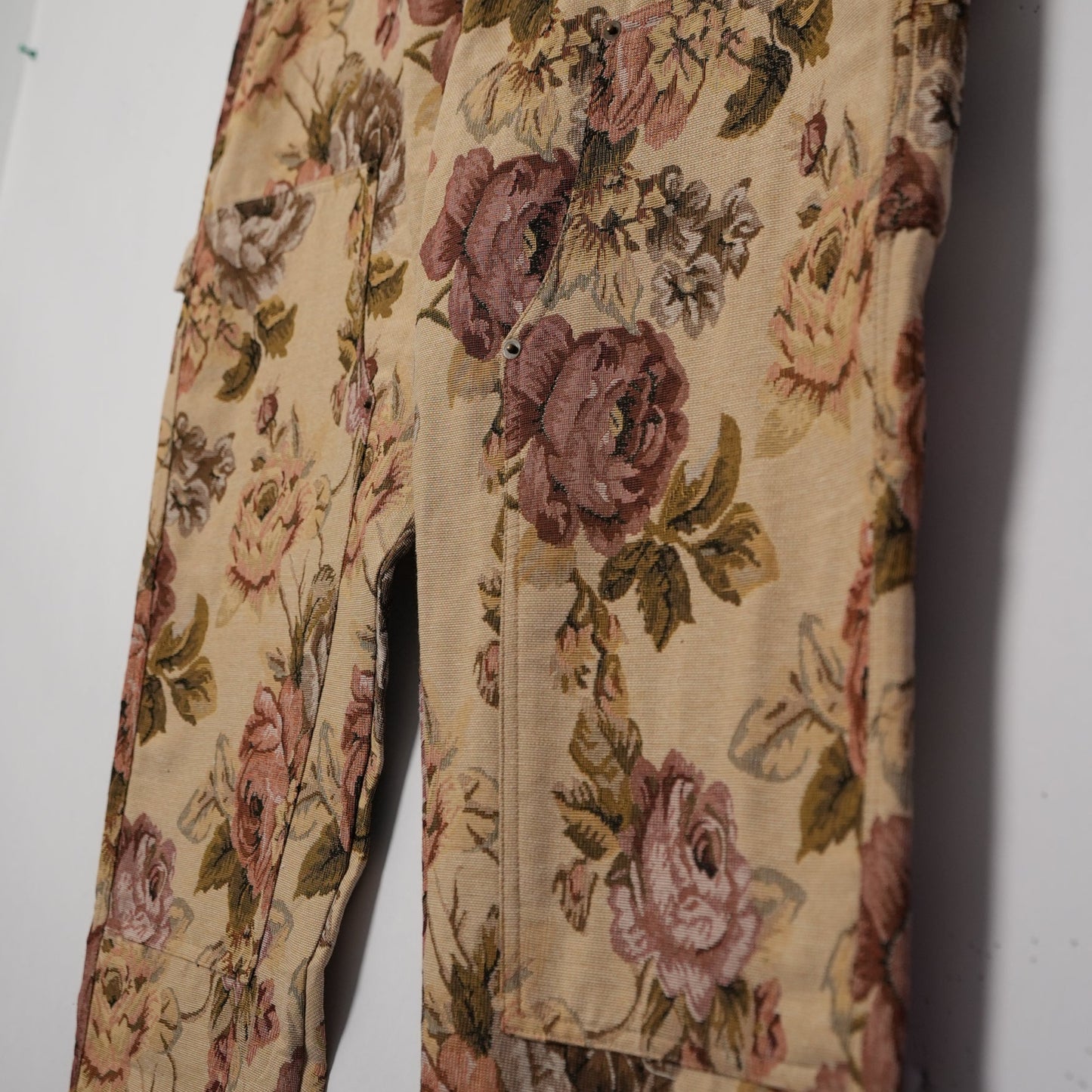 Maison Article Floral Tapestry Work Pants (XL / Never Worn)