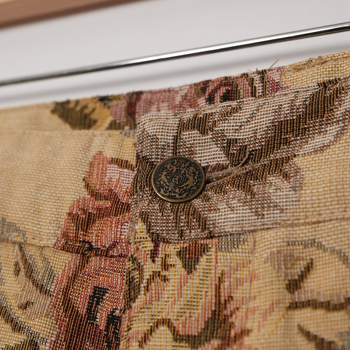 Maison Article Floral Tapestry Work Pants (XL / Never Worn)