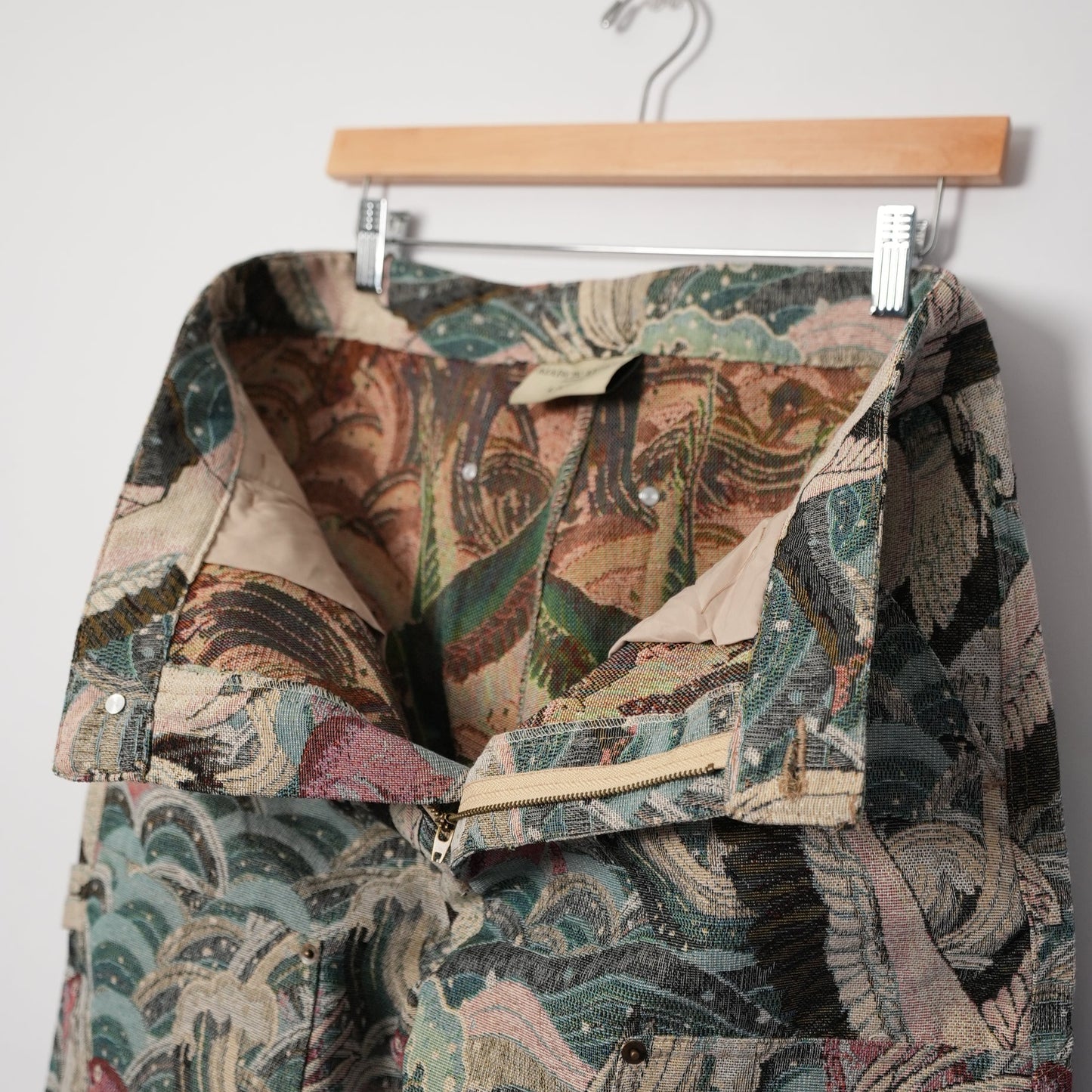 Maison Article All-Over Print Work Pants (Size L 34x29)