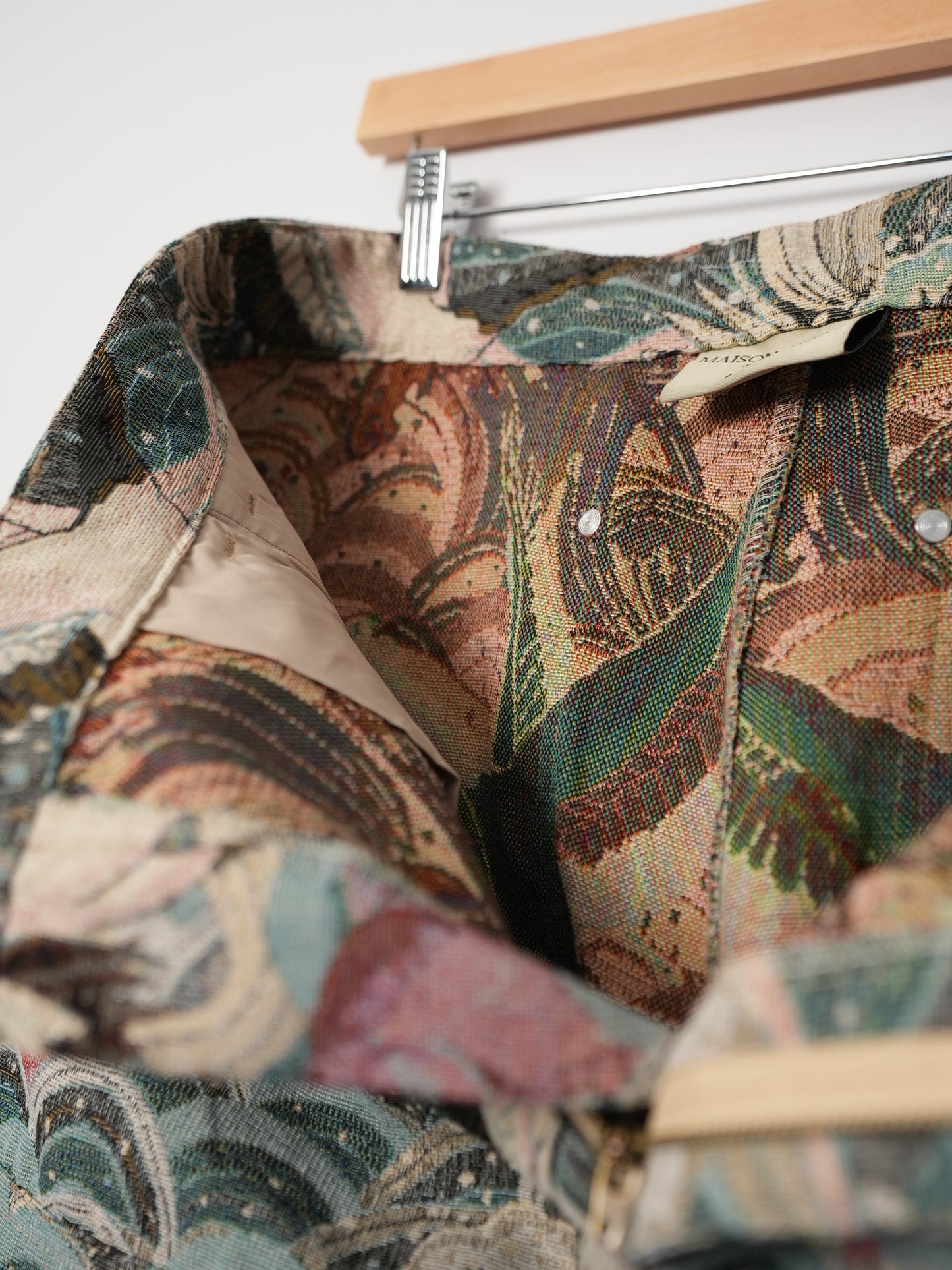 Maison Article All-Over Print Work Pants (Size L 34x29)