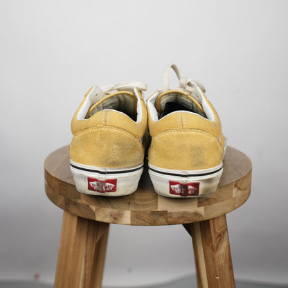Vans Old Skool “Yellow/White” (Size 8, Lightly Skated)