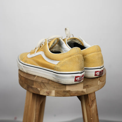 Vans Old Skool “Yellow/White” (Size 8, Lightly Skated)