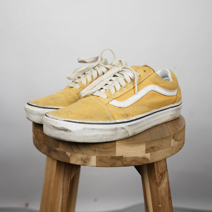 Vans Old Skool “Yellow/White” (Size 8, Lightly Skated)