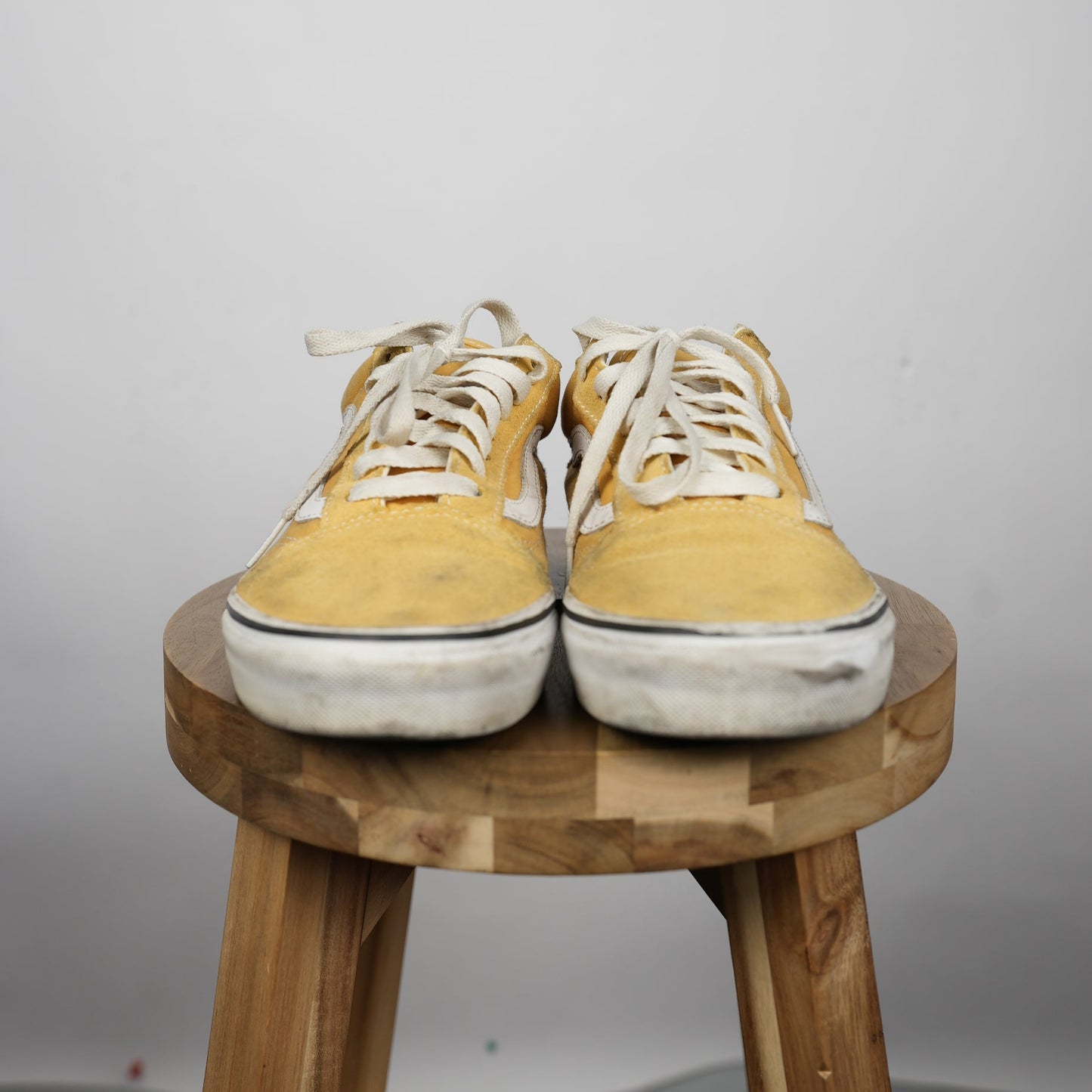 Vans Old Skool “Yellow/White” (Size 8, Lightly Skated)