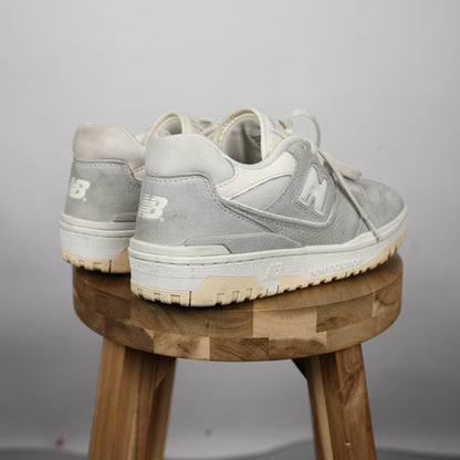 New Balance 550 “Light Grey” (Size 8, Lightly Skated)