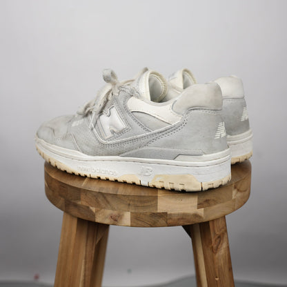 New Balance 550 “Light Grey” (Size 8, Lightly Skated)