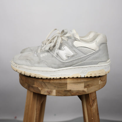 New Balance 550 “Light Grey” (Size 8, Lightly Skated)