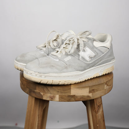 New Balance 550 “Light Grey” (Size 8, Lightly Skated)