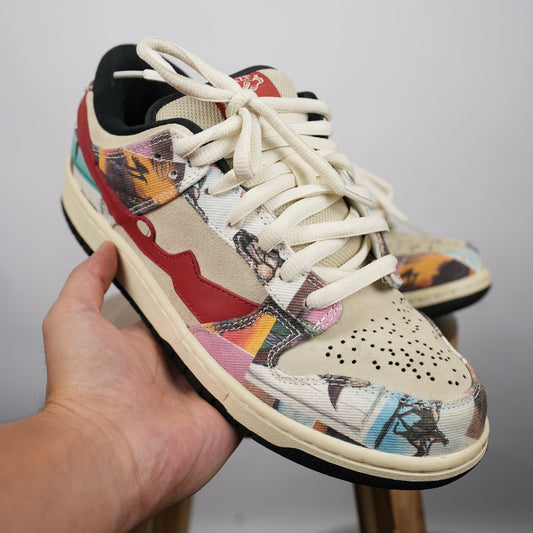 Fugazi “Slugs” (Paris Dunk Inspired, Size 8, Worn)