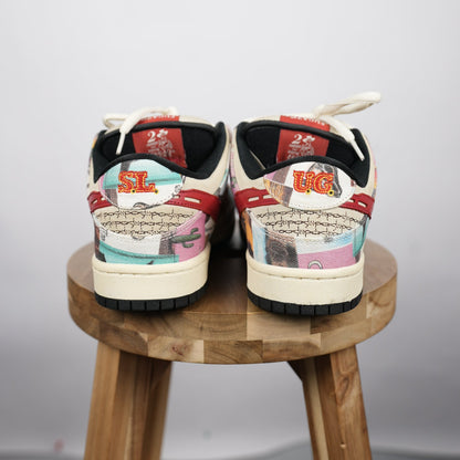 Fugazi “Slugs” (Paris Dunk Inspired, Size 8, Worn)