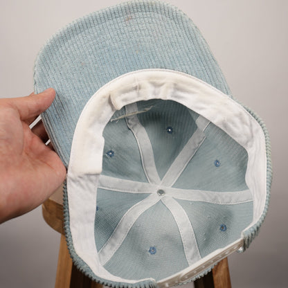Endless Theory Corduroy Snapback (Light Aqua, Worn Once)
