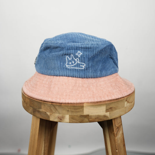 Apari Two-Tone Corduroy Bucket Hat (Never Worn)