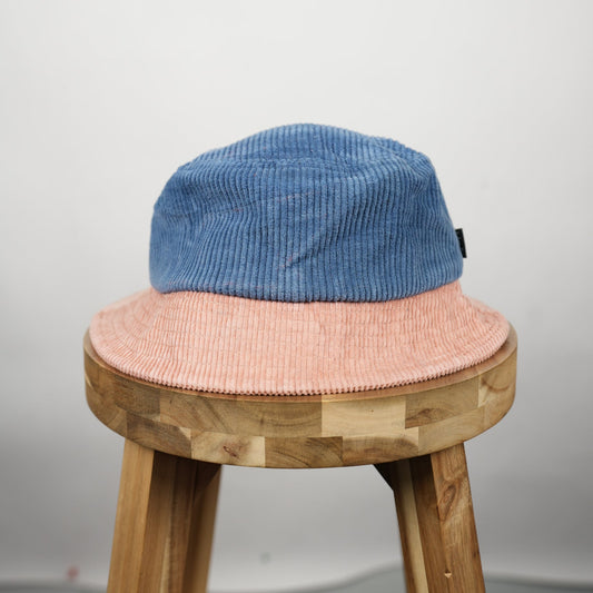Apari Two-Tone Corduroy Bucket Hat (Never Worn)