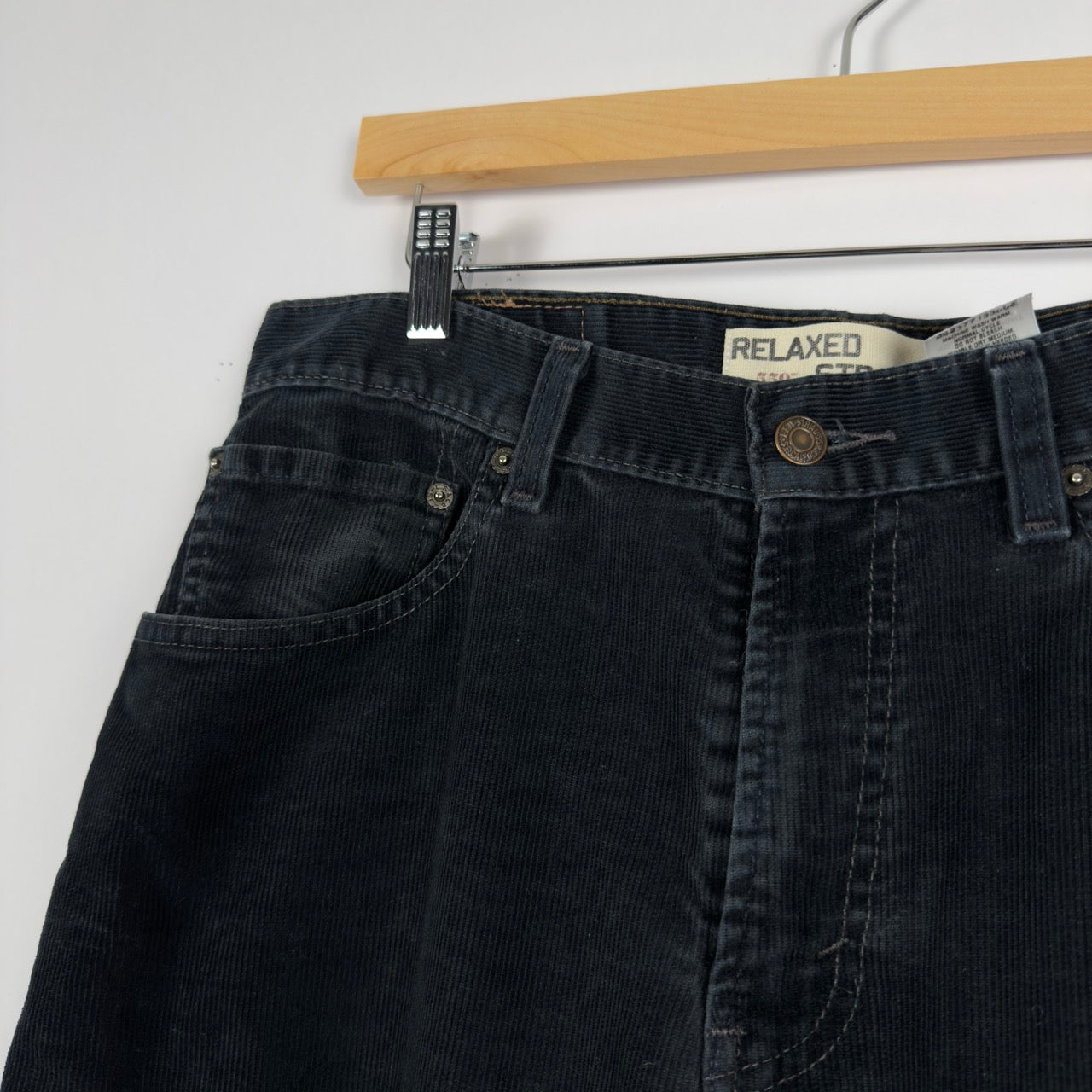 Levi’s 559 Corduroy Pants 32x25 (Cropped & Skated In)
