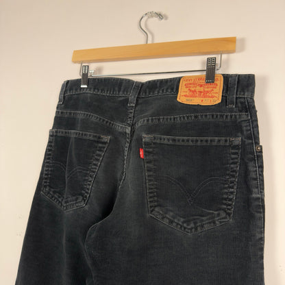 Levi’s 559 Corduroy Pants 32x25 (Cropped & Skated In)