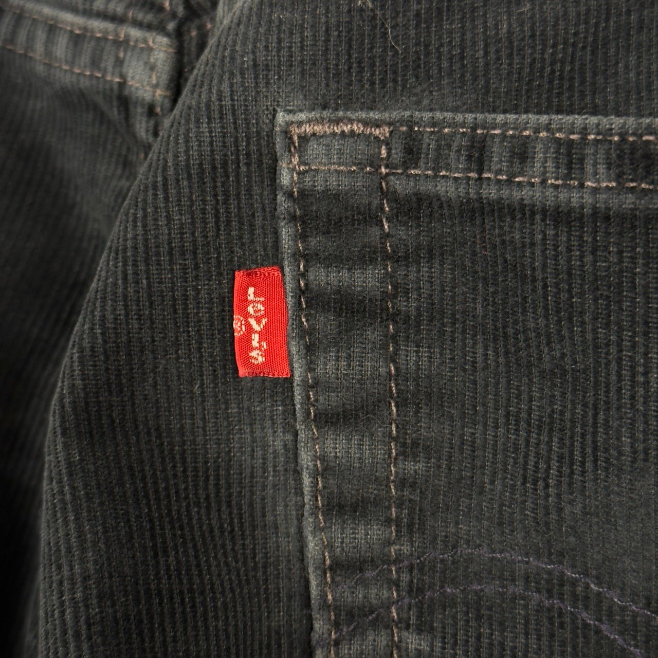 Levi’s 559 Corduroy Pants 32x25 (Cropped & Skated In)