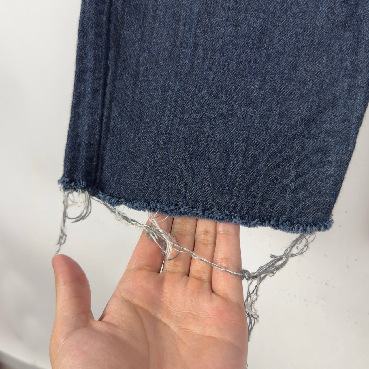 Naked & Famous Cropped Cotton Jeans – Soft Lightweight Denim (W32)