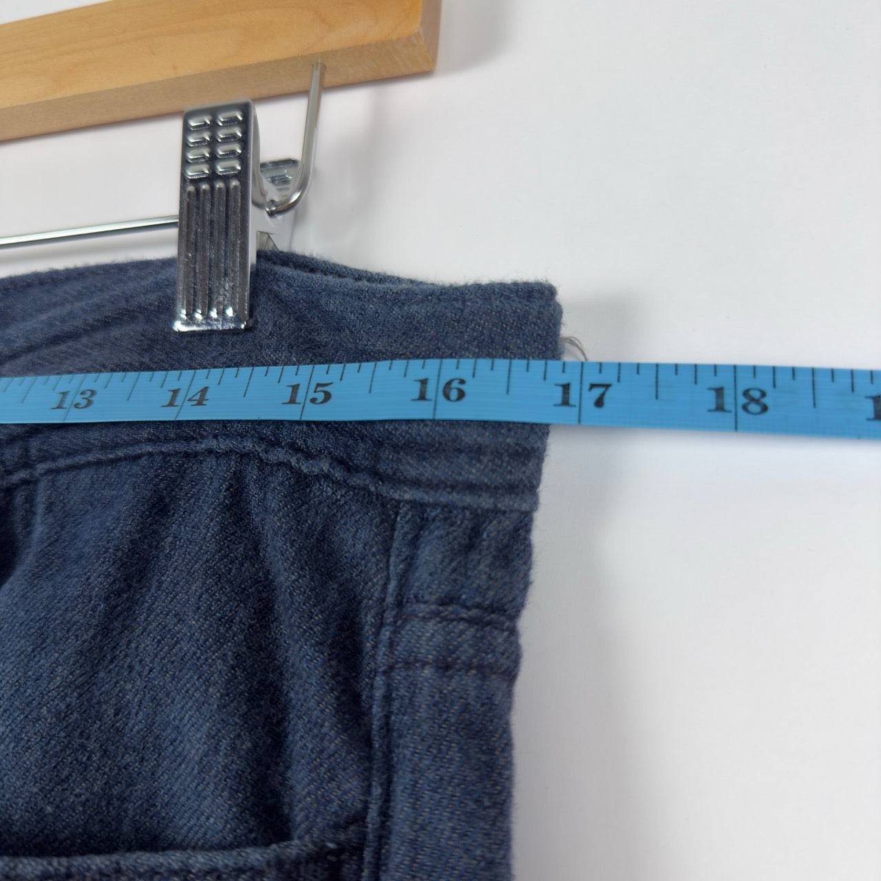 Naked & Famous Cropped Cotton Jeans – Soft Lightweight Denim (W32)