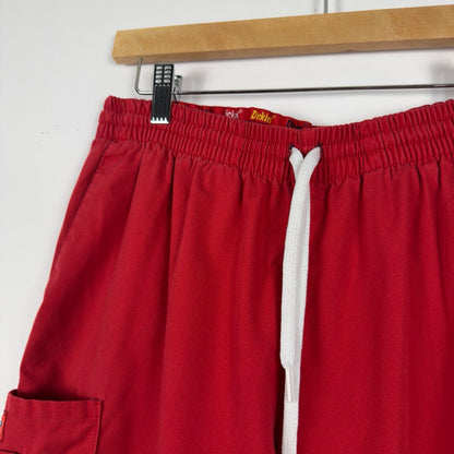 Dickies Scrub Pants (Red, Size M)