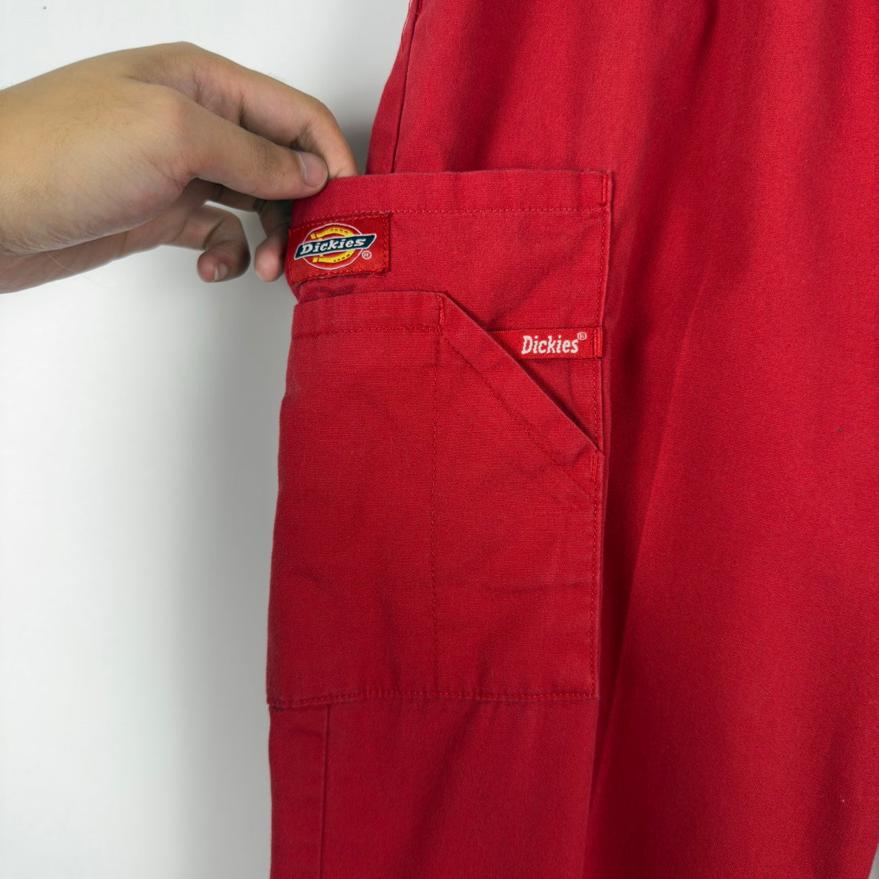 Dickies Scrub Pants (Red, Size M)