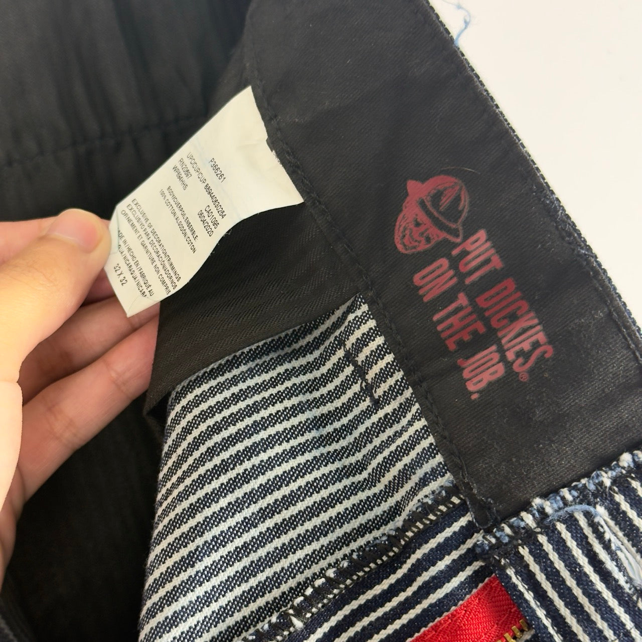 Dickies Pinstripe '67 Collection Work Pants (33W)