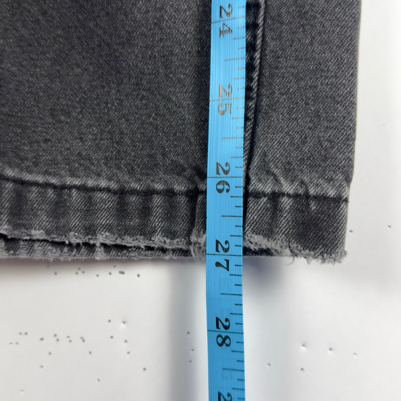 GU Black Denim Baggy Pants (Japan Exclusive)