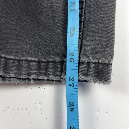 GU Black Denim Baggy Pants (Japan Exclusive)