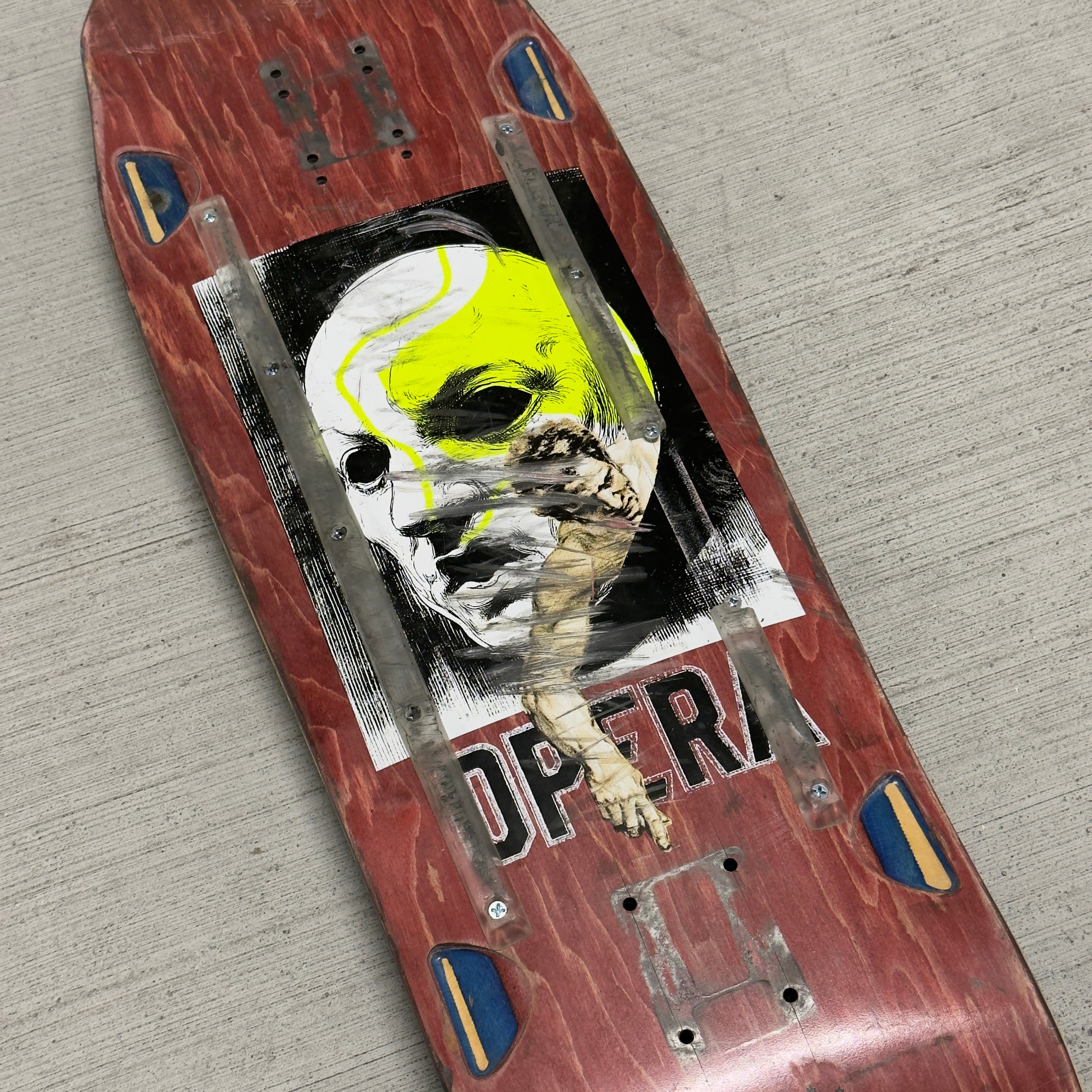 Opera Skate Deck (WARPED) – YUNG WAVY