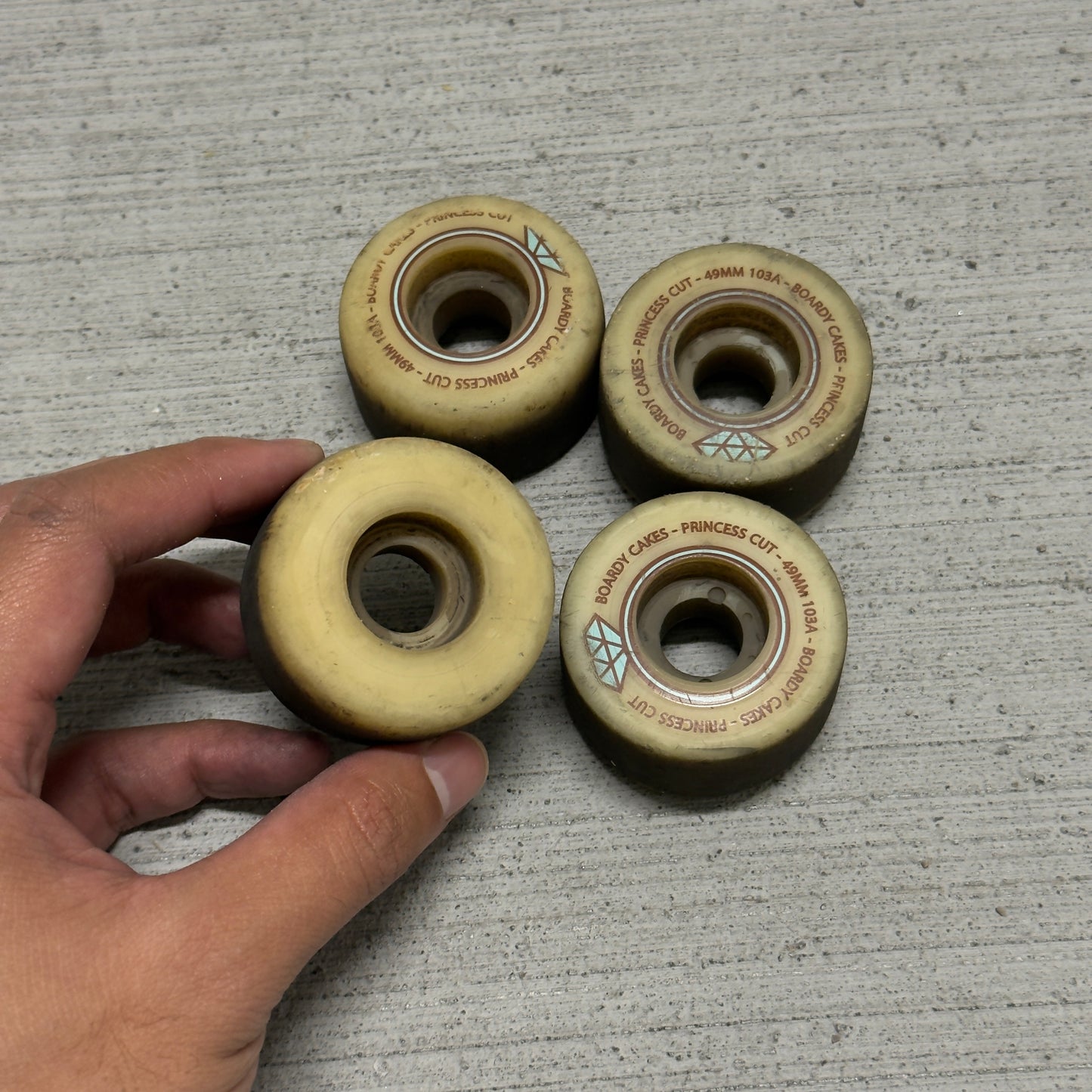 BoardyCakes Princess Cut 49mm Skate Wheels