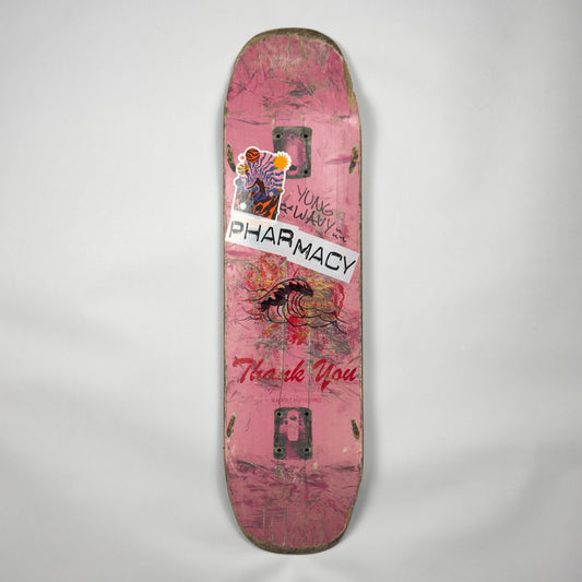 Thank You Blackout Deck 8.25 (Skated & Signed)