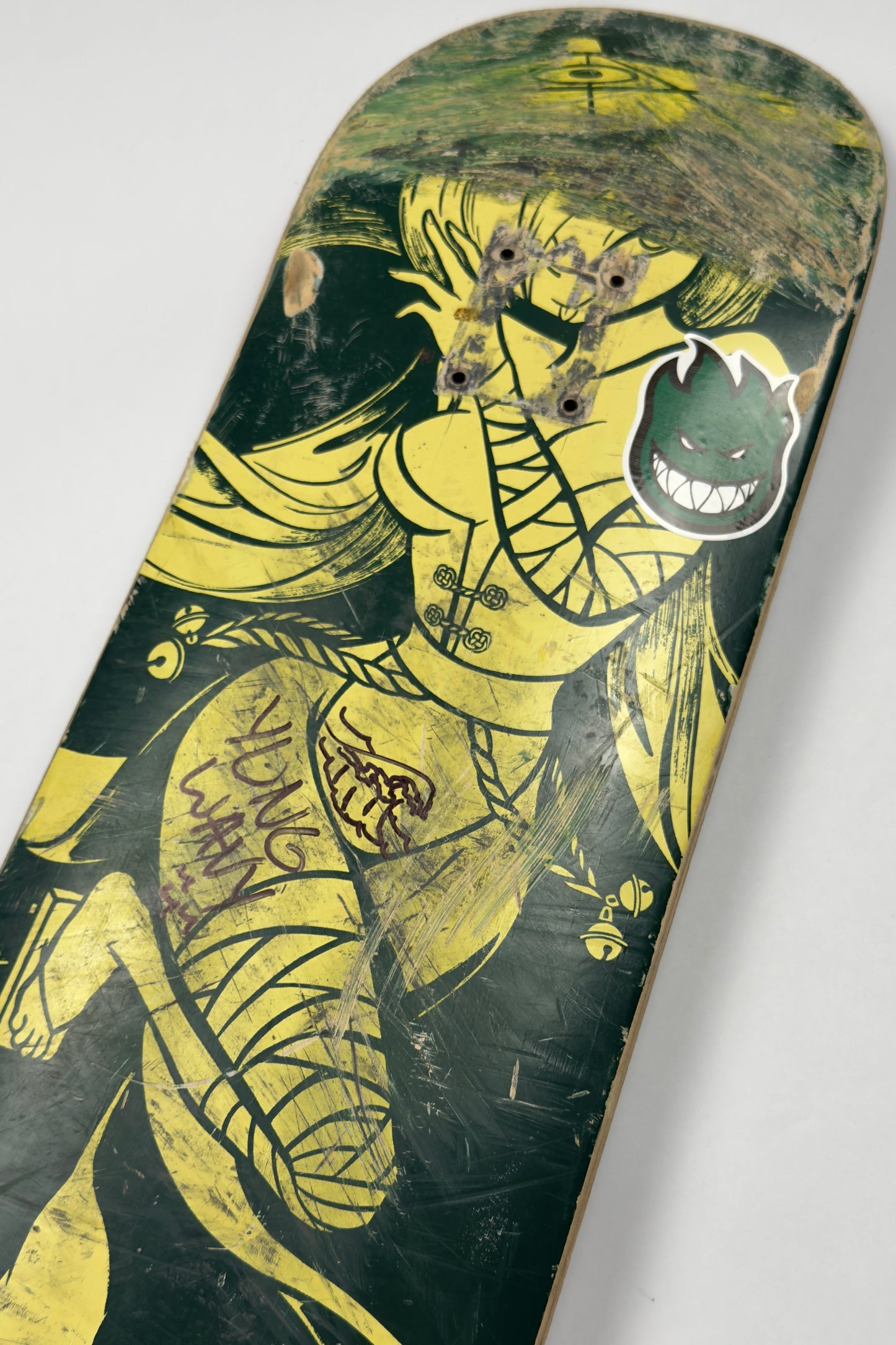 Apari Art Skate Deck (Signed & Skated)