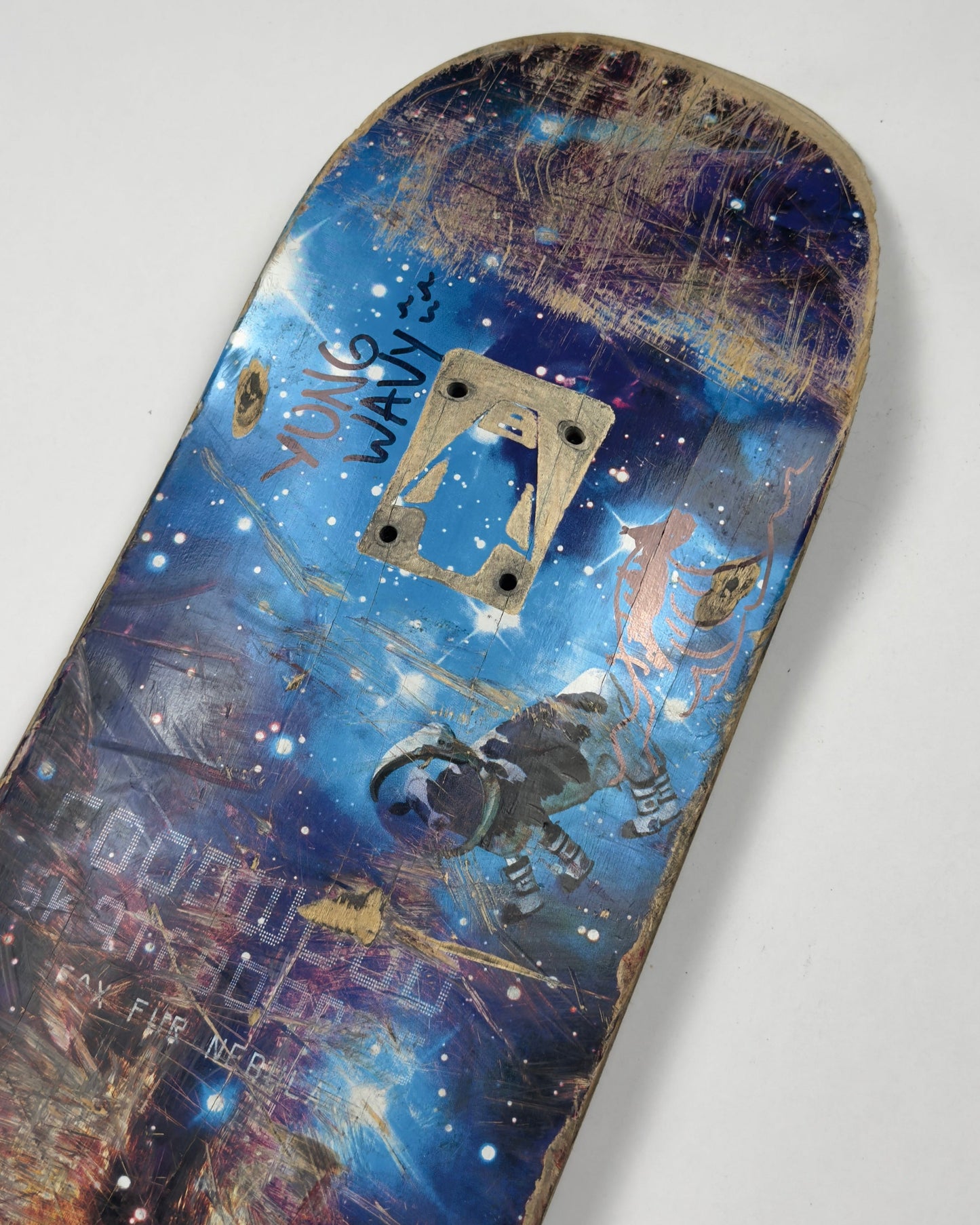 Good Wood Space Deck 8.0 (Signed & Skated)