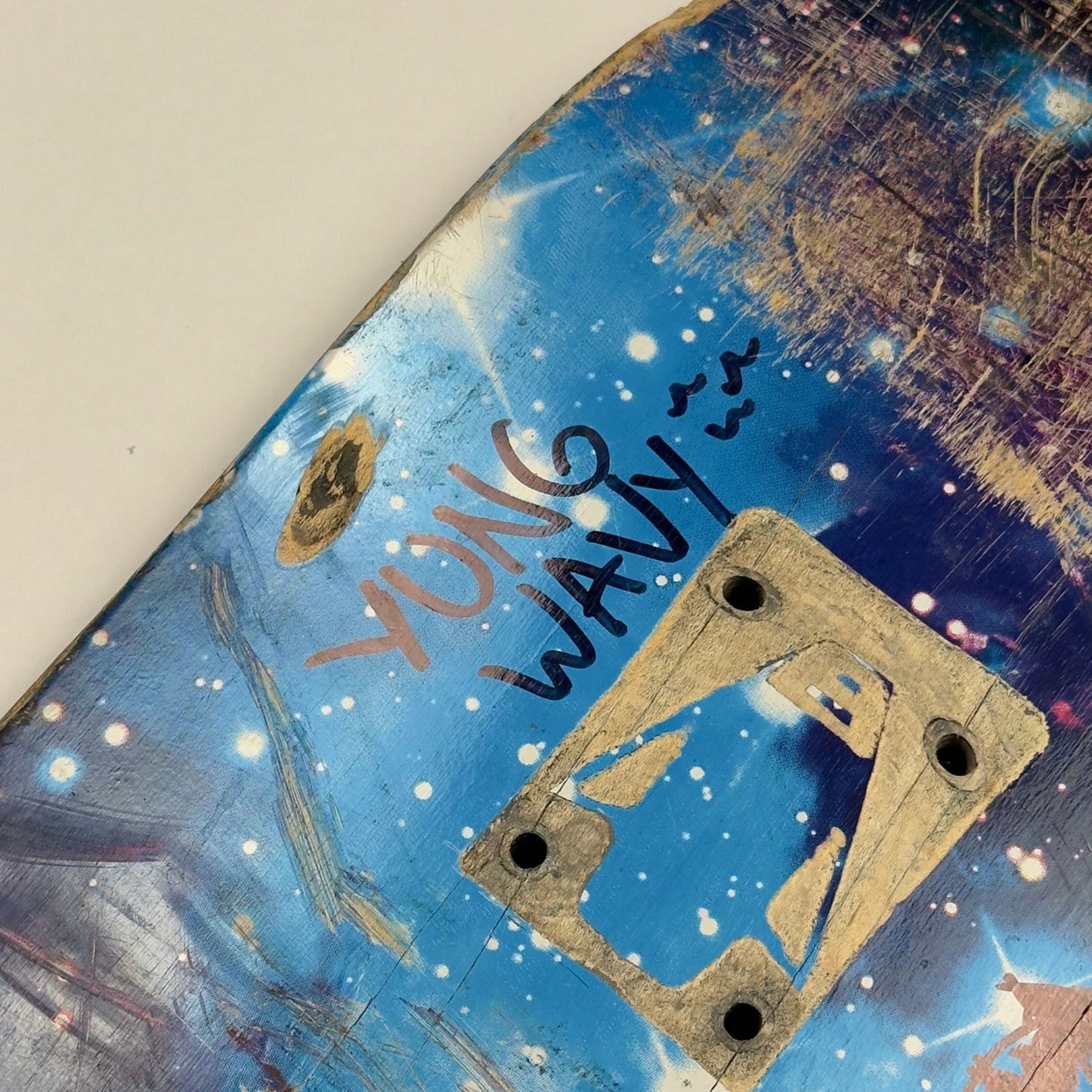 Good Wood Space Deck 8.0 (Signed & Skated)